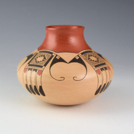Nampeyo, James Garcia - Jar with Eagle Tail Design (1980s)