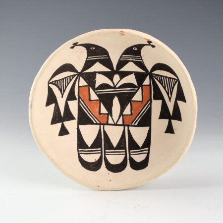 Leno, Juana - Plate with Double Bird (1970s)