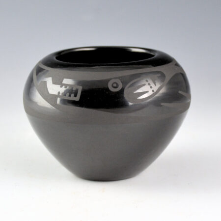 Gutierrez, Kathy - Black Bowl with Avanyu