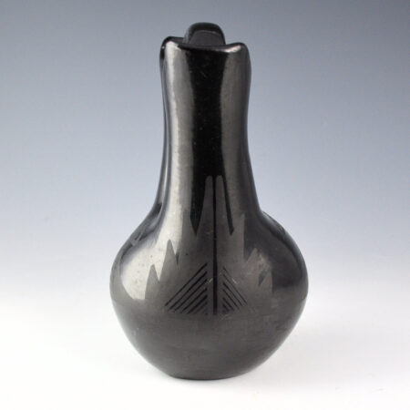 Alternative view of Martinez, Maria - Wedding Vase with Cloud and Mountain Designs "Marie + Julian" (1920's)