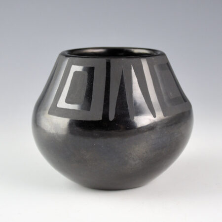 Alternative view of Martinez, Maria  -  Jar with House and Mountain Design "Marie + Santana" (1940s)