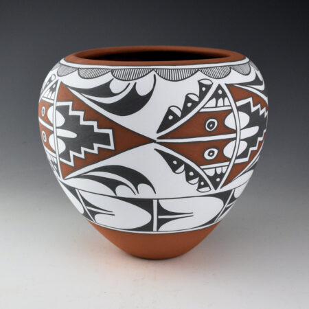 Small, Mary - Bowl with Cloud Figures and Rain Designs (1990s)