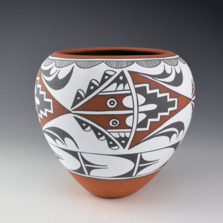Alternative view of Small, Mary - Bowl with Cloud Figures and Rain Designs (1990s)