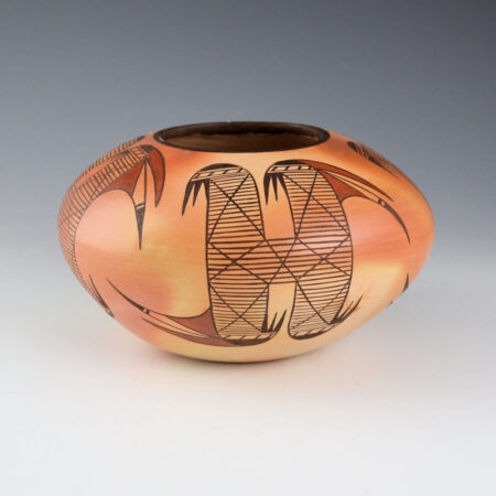 Alternative view of Nampeyo, Neva - Bowl with Double Bird Wing Design