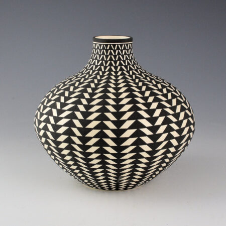 Alternative view of Estevan, Paula - Jar with Basket Weave Design