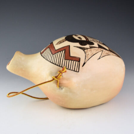 Alternative view of Setalla, Pauline - Large Canteen with Longhair Mana Katsina (1970s)