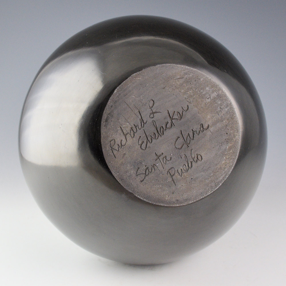 Ebelacker, Richard - 11" Tall Double Shoulder Water Jar with Bear Paws (1990s) - Image 6