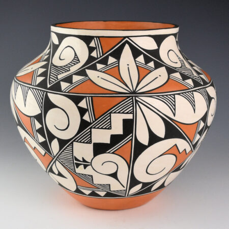 Alternative view of Patricio, Robert - Jar with Flowers and Rain Designs