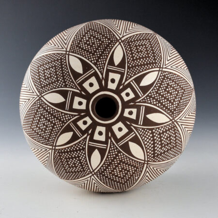 Alternative view of Patricio, Robert - "Pueblo Flower" Seedpot