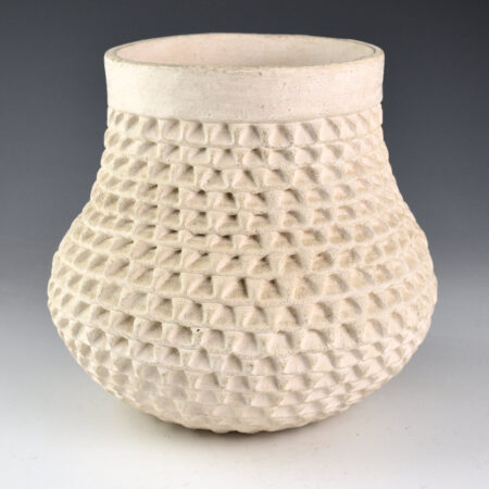 Shutiva, Stella - Corrugated Low Shoulder Jar (1980s)