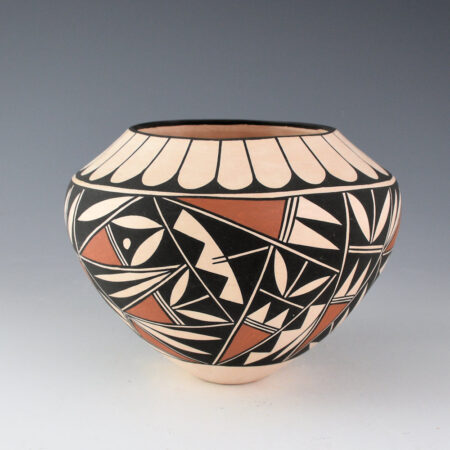 Alternative view of Garcia, Tena - Jar with Flower Petals, Rain, and Plant Geometrics