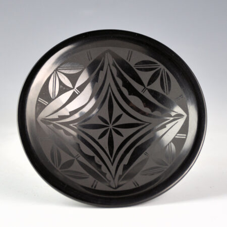 Curran, Ursula - Plate with Flower Designs