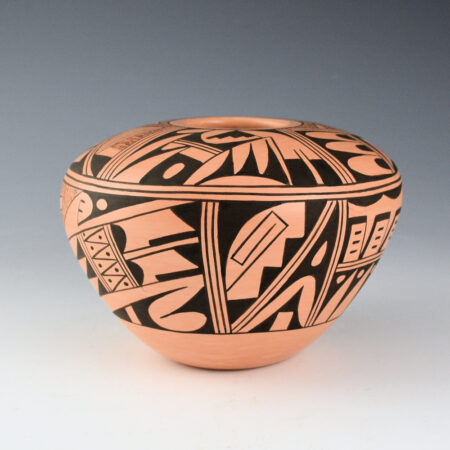 Sahu, Jeanette - Jar with Geometric Designs (1990s)