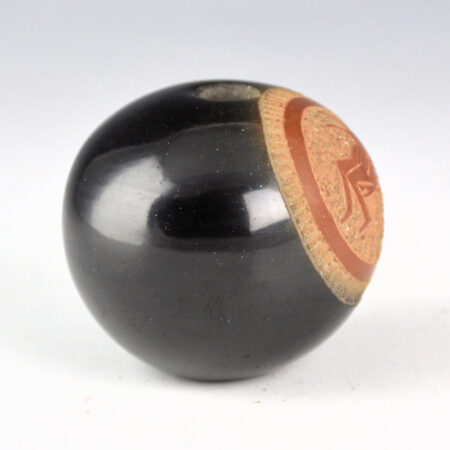 Alternative view of Haungooah, Art Cody - Black & Sienna Bowl with Cricket (1973)