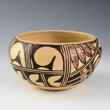 Alternative view of Poleahla, Bernadette - Bowl with Geometrics