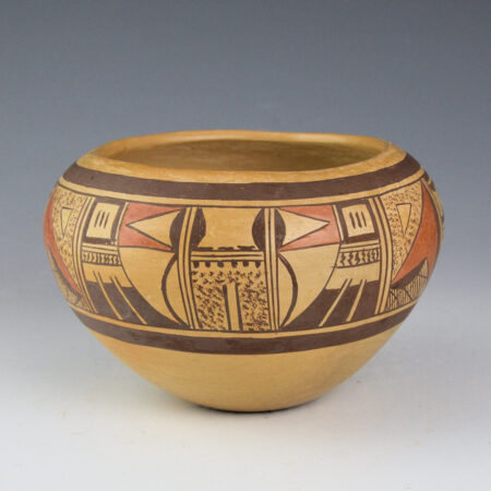 Alternative view of Hooee, Daisy Nampeyo - Bowl with Bird Wing Designs