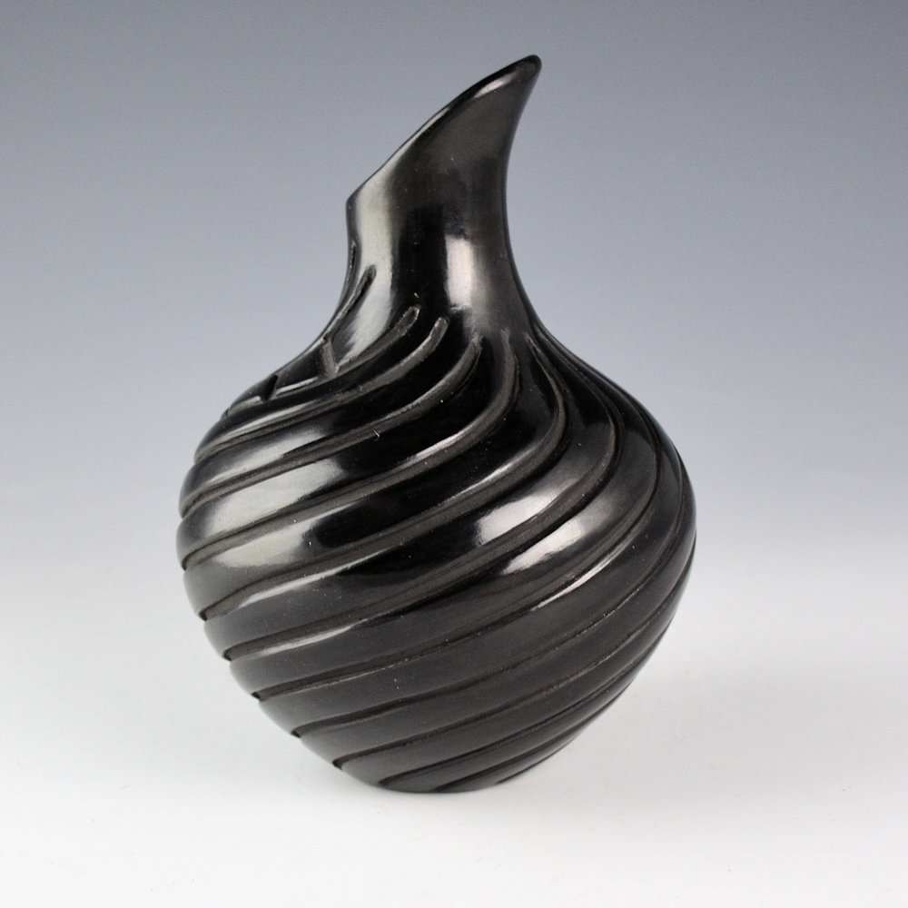 Chavarria, Denise - Swirling Lightning Design Water Jar - Image 2