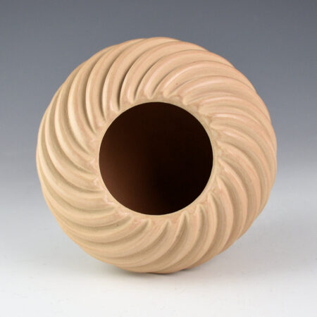 Alternative view of Toya, Camilla (Mia) - Bowl with 22 Swirling Melon Ribs