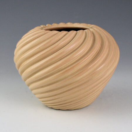 Toya, Camilla (Mia) - Bowl with 22 Swirling Melon Ribs