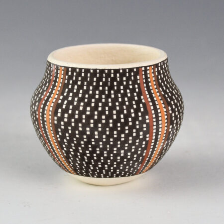 Alternative view of Antonio, Frederica - "Winter Snow" Small Jar