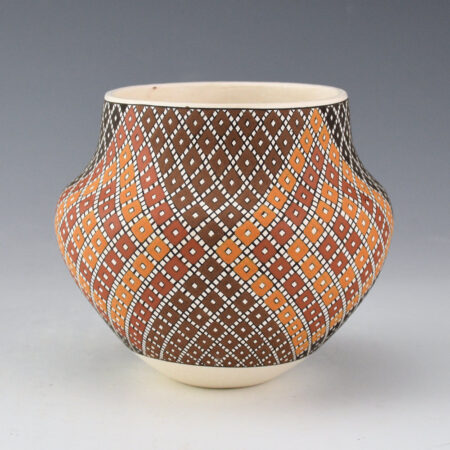 Antonio, Frederica - "Winter Stars" Five Color Water Jar