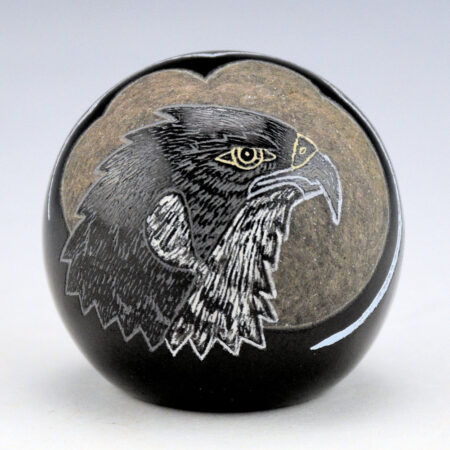 Lonewolf, Greg - "Peregrine Falcon" Black Seedpot