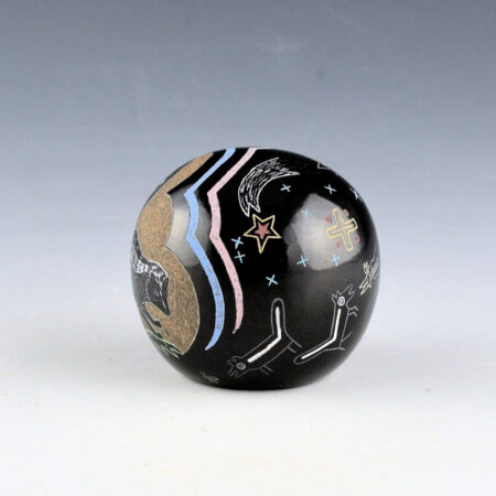 Alternative view of Lonewolf, Greg - "Striped Skunk" Black Seedpot