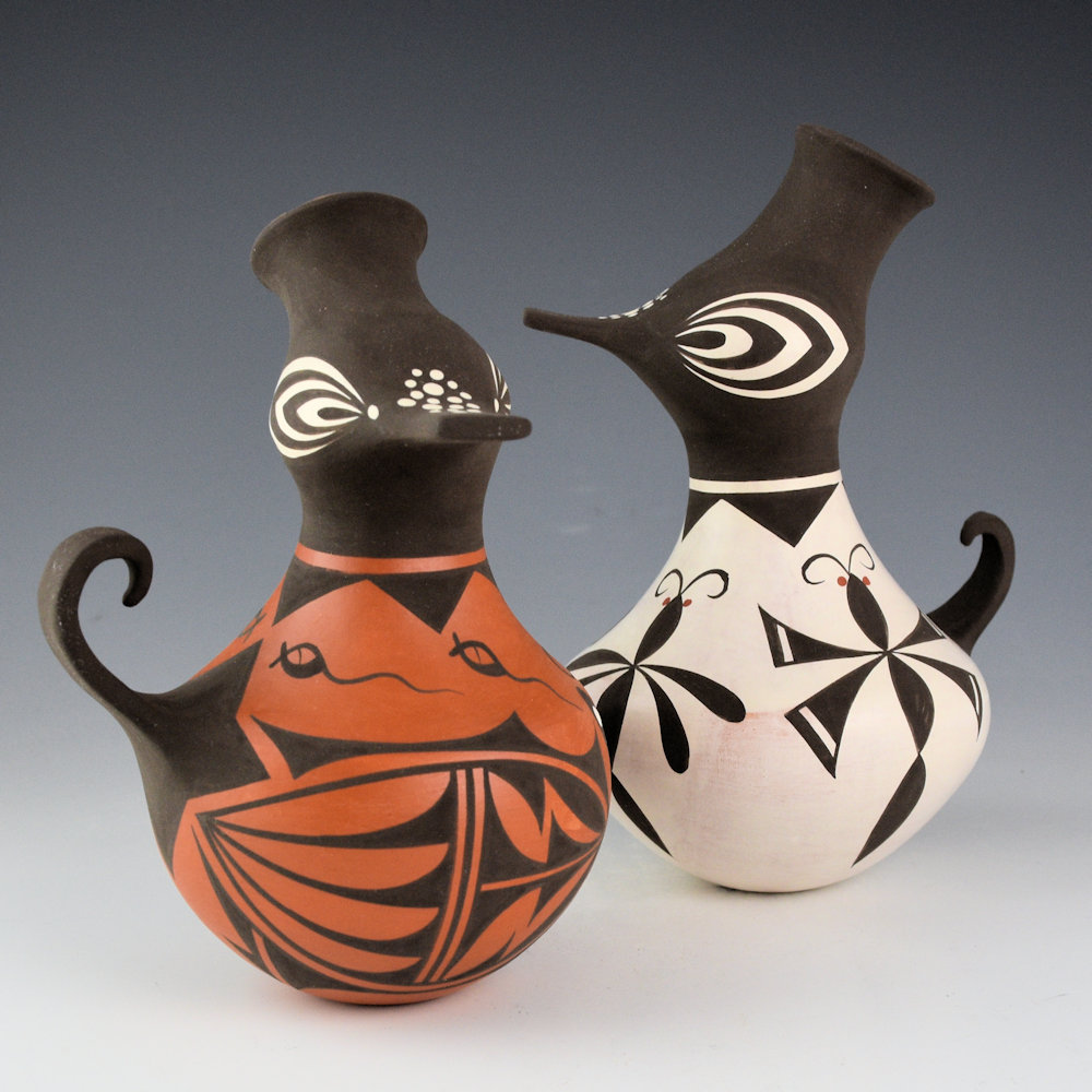 Peynetsa, Jamie & Avelia Anderson - Clay Duck with Dragonflies - Image 5