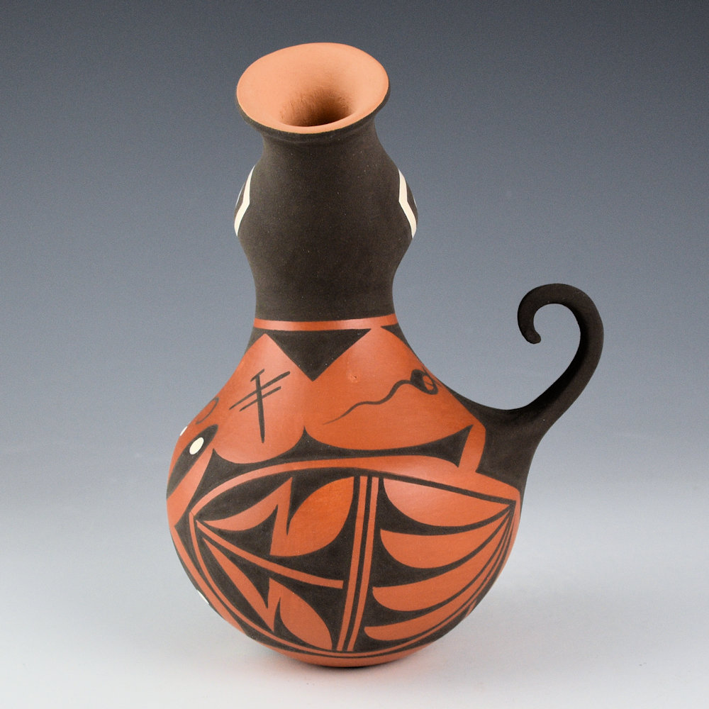 Peynetsa, Jamie & Avelia Anderson - Clay Duck with Dragonflies - Image 3