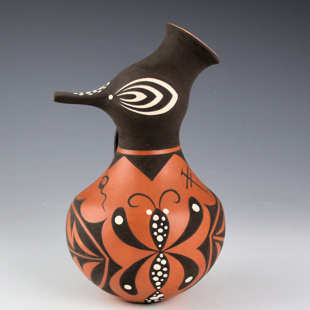 Peynetsa, Jamie & Avelia Anderson - Clay Duck with Dragonflies