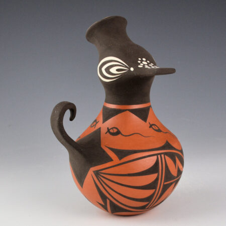 Alternative view of Peynetsa, Jamie & Avelia Anderson - Clay Duck with Dragonflies