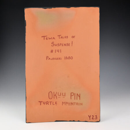Alternative view of Garcia, Jason - "Tewa Tales of Suspense! #147" Clay Tile