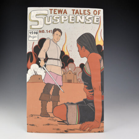 Garcia, Jason - "Tewa Tales of Suspense! #141" Clay Tile