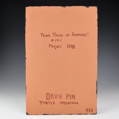 Alternative view of Garcia, Jason - "Tewa Tales of Suspense! #141" Clay Tile