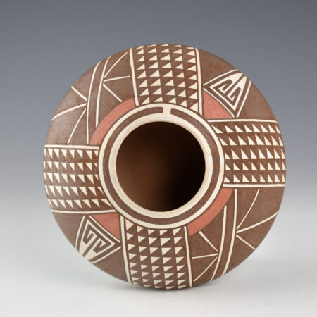 Alternative view of Namingha, Jocelyn Quam - Bowl with Mountain and Rain Designs