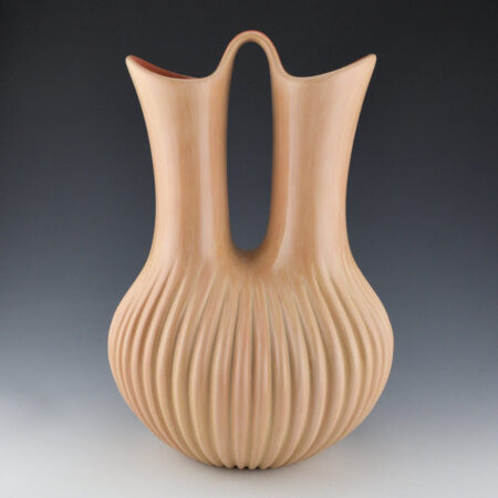 Gachupin, Laura - 12" Tall 48 Rib Wedding Vase