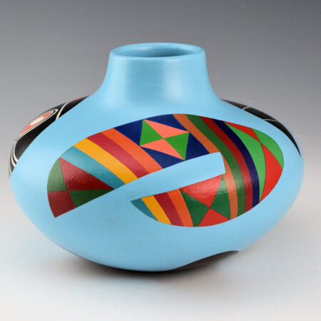 Alternative view of Namingha, Les - "Three Riffs" Wide Shoulder Jar