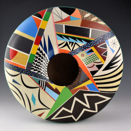 Namingha, Les - "Corn Feeds the Universe" Wide Shoulder Jar