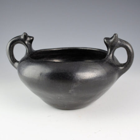 Tafoya, Margaret  - Fox Handles Round Bowl (1930s)