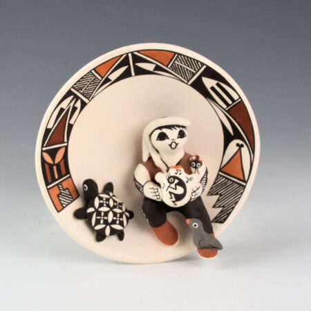 Ray, Marilyn Henderson - Plate with Boy, Canteen, and Turtle (2007)