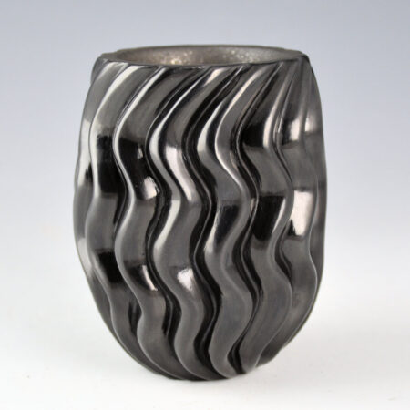 Alternative view of Youngblood, Nancy - 16 Waterfall Rib Jar (2025)