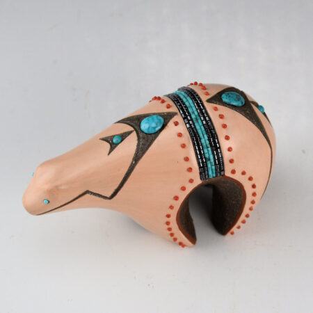 Alternative view of Sanchez, Russell  - Polychrome Heartline Bear with 80 Inset Stones