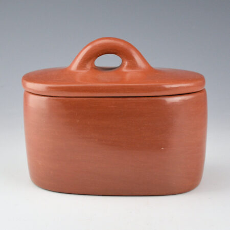 Gonzales, Rose - Oval Red Box with Lid (1950s)