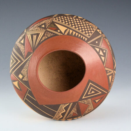 Alternative view of Lucas, Steve - "Corn Fields" Wide Shoulder Jar