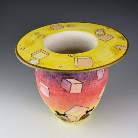 Alternative view of Folwell, Susan - "Hopi Dreamland" Large Flat Top Jar