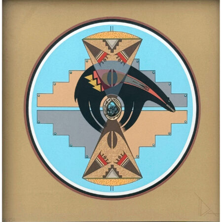 Alternative view of Da, Tony - Serigraph "Fetish Bear", with Turquoise, 56/150