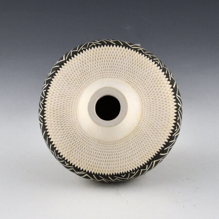 Alternative view of Roy-Keene, Adrianne - Corrugated Long Neck Jar with Lightning Designs