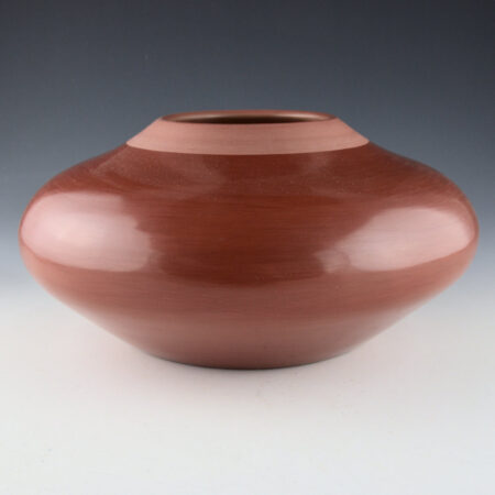Komalestewa, Alton - 10" Wide Brown-Fired Wide Shoulder Jar