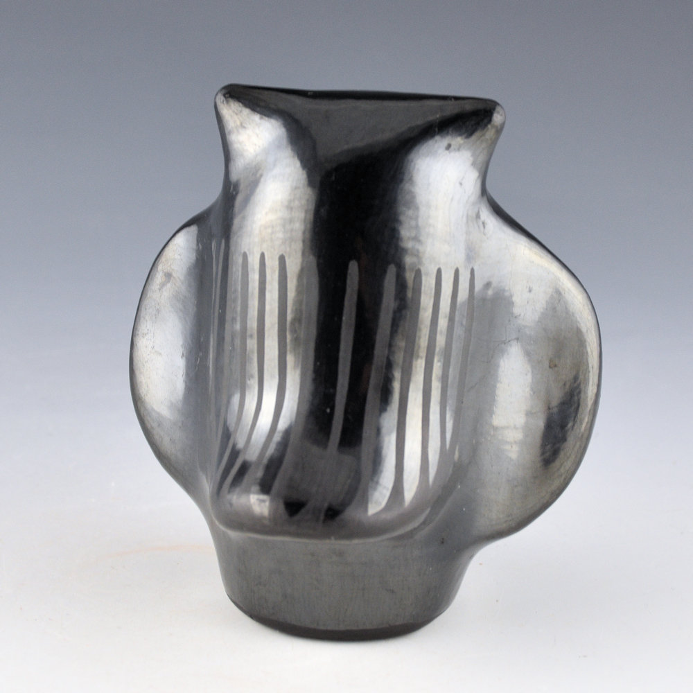 Blue Corn - Owl Clay Figure (1960s) - Image 4