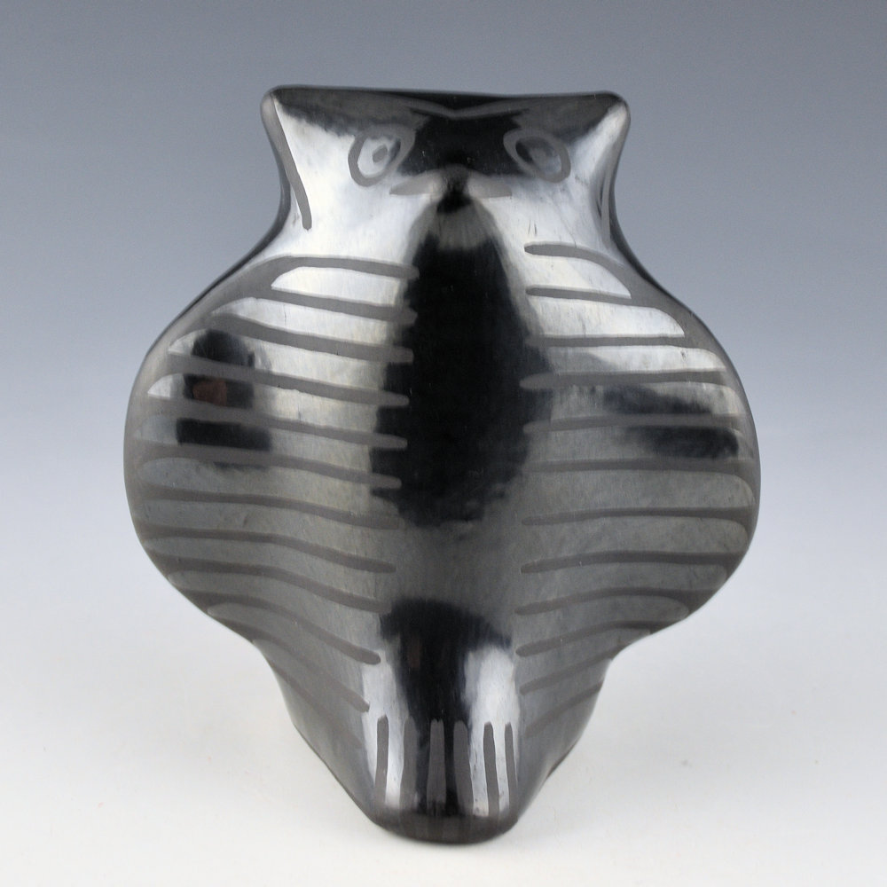 Blue Corn - Owl Clay Figure (1960s) - Image 2
